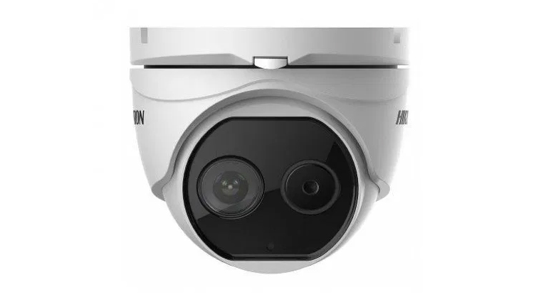 DS-2TD1217B-6/PA(B)/発熱(体表温度)測定 AI顔認識ドームカメラ